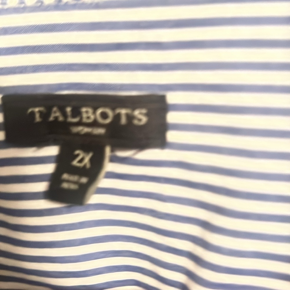 Talbots shirt stripes with stones - Picture 6 of 8